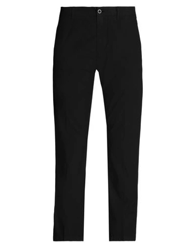 Department 5 Man Pants Black Size 34 Cotton, Elastane