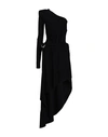 Alexandre Vauthier Woman Mini Dress Black Size 8 Viscose, Elastane, Ecobrass, Glass In Black