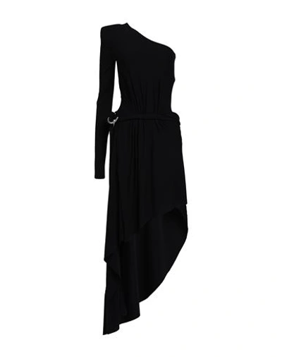 Alexandre Vauthier Woman Mini Dress Black Size 8 Viscose, Elastane, Ecobrass, Glass