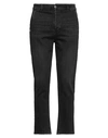Grey Daniele Alessandrini Man Denim Pants Lead Size 33 Textile Fibers In Grey
