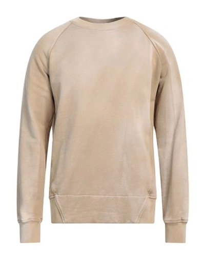 Imperial Man Sweatshirt Beige Size Xxl Cotton