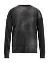 Imperial Man Sweatshirt Lead Size Xl Cotton In Grey