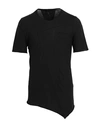 Masnada Man T-shirt Black Size 36 Cotton