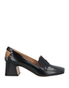 Maison Margiela Woman Loafers Black Size 8.5 Leather