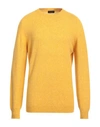 Roberto Collina Man Sweater Yellow Size 38 Cashmere