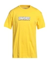 Carhartt Man T-shirt Yellow Size Xl Organic Cotton