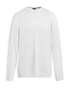 Drumohr Man Sweater Light Yellow Size 44 Cotton In Grey