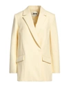 MAISON RABIH KAYROUZ MAISON RABIH KAYROUZ WOMAN BLAZER CREAM SIZE 4 COTTON