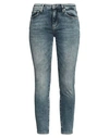 Armani Exchange Woman Jeans Blue Size 24 Cotton, Elastane In Blue