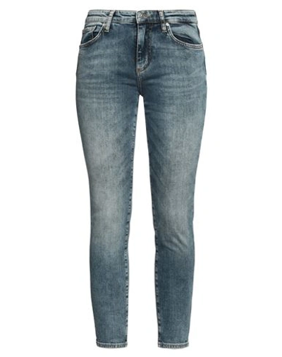 Armani Exchange Woman Jeans Blue Size 26 Cotton, Elastane