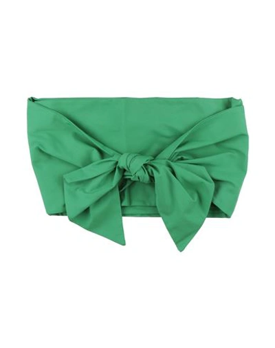 Rose A Pois Rosé A Pois Woman Belt Green Size Onesize Cotton In Green