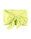 Rose A Pois Rosé A Pois Woman Belt Lime Green Size Onesize Cotton In Green