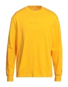 Jordan Man T-shirt Yellow Size Xxl Cotton