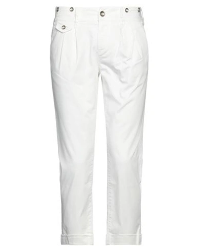 Jacob Cohёn Man Pants White Size 31 Cotton, Elastane