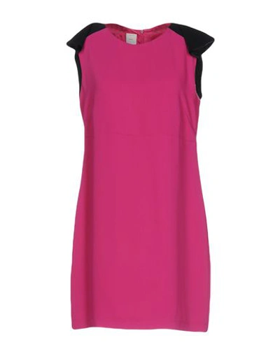 Pinko Woman Mini Dress Fuchsia Size 6 Polyester