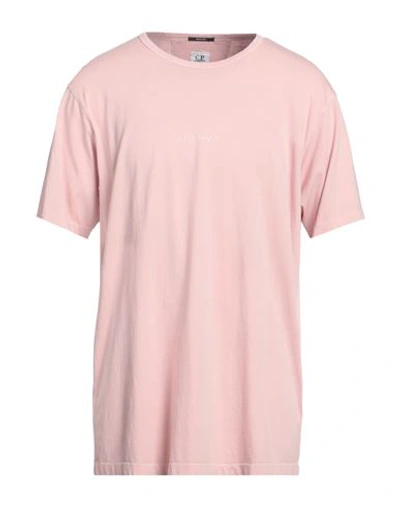 C.p. Company C. P. Company Man T-shirt Blush Size Xxl Cotton In Pink