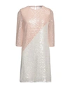 Luckylu  Milano Luckylu Milano Woman Mini Dress Light Pink Size 6 Polyester, Elastane