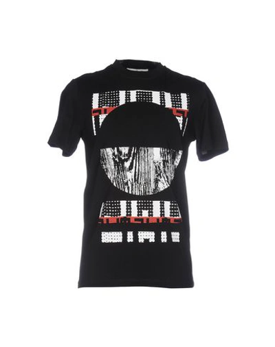 Mcq By Alexander Mcqueen Mcq Alexander Mcqueen Man T-shirt Black Size S Cotton