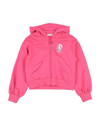 Pinko Up Babies'  Toddler Girl Sweatshirt Fuchsia Size 6 Cotton