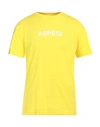 Aspesi Man T-shirt Yellow Size M Cotton