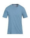 Aspesi Man T-shirt Sky Blue Size Xl Cotton