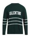 Valentino Garavani Man Sweater Green Size Xl Virgin Wool