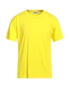 Grifoni Man T-shirt Yellow Size M Cotton