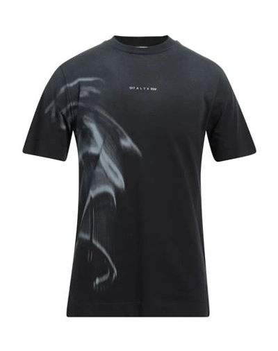 Alyx 1017  9sm Man T-shirt Black Size Xl Cotton