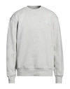 Dickies Man Sweatshirt Grey Size Xl Cotton, Polyester, Elastane