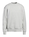 Dickies Man Sweatshirt Grey Size L Cotton, Polyester, Elastane