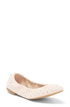 Stuart Weitzman Bling Ballet Flat In Rosewater
