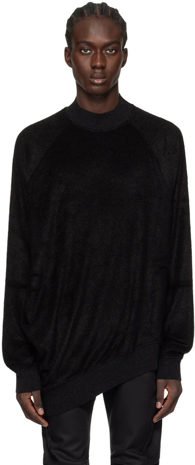 Julius Black Asymmetric Sweater