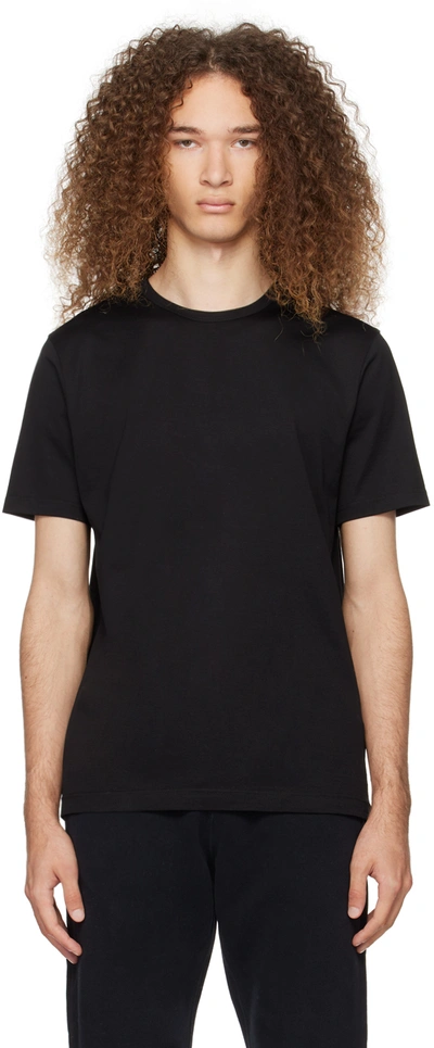 Sunspel Black Classic T-shirt