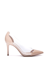 GIANVITO ROSSI SHEER EFFECT COURT SHOES