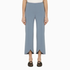 BY MALENE BIRGER BY MALENE BIRGER LIGHT BLUE NORMANN TROUSERS WITH SLITS