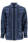 Versace All-over Barroco Print Silk Shirt