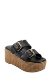 MARC FISHER LTD PALERY PLATFORM SLIDE SANDAL