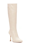 Vince Camuto Peviolia Pointed Toe Boot In Creamy White