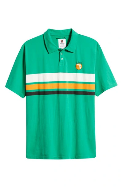 American Needle Maverick Cotton Polo Shirt In Kelly Green