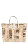 Btb Los Angeles Capri Tote In Ivory