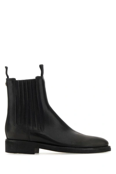 Golden Goose Deluxe Brand Woman Black Leather Chelsea Ankle Boots