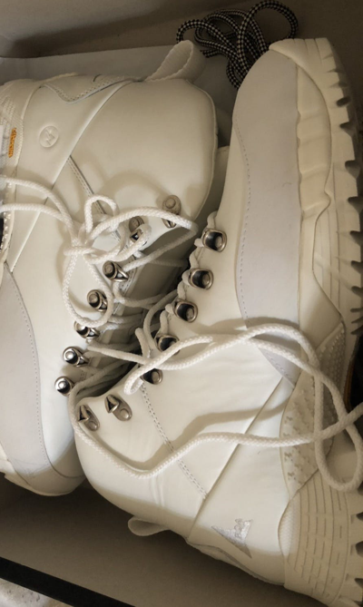Pre-owned Alyx X Fragment Design X Roa Boots In White