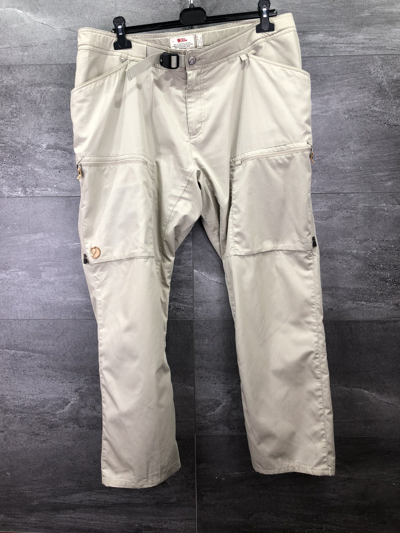 Pre-owned Fjallraven X Outdoor Life Vintage Fjallraven G-1000 Cargo Trousers Pants Outdoor Xl In Grey