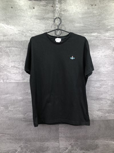 Pre-owned Vivienne Westwood Small Logo T-shirt In Black