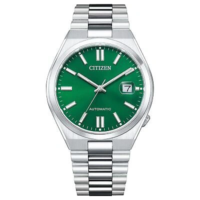 Pre-owned Citizen Collection Nj0150-81x Tsuyosa Mechanical Automatic Men Watch Silver