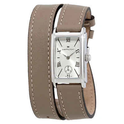 Pre-owned Hamilton Ardmore Silver Dial Ladies Watch H11221914