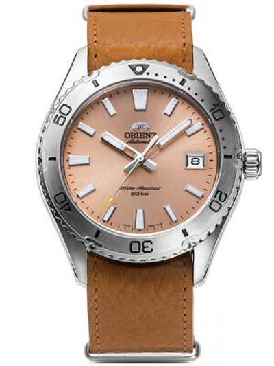 Pre-owned Orient Ra-ac0q05p10b Diver Automatic Watch 40mm 20atm