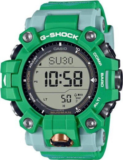 Pre-owned Casio G-shock Mudman Gw-9500kj-3jr Master Of Earthwatch Men Watch Limited