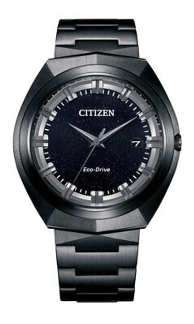 Pre-owned Citizen Creative Lab Bn1015-52e Black Eco-drive 365 Solar Men's Watch In Box