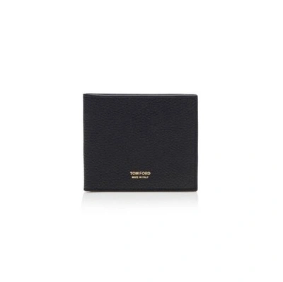 Pre-owned Tom Ford Mens Bi-fold Wallet/msrp $510/leather/100% Authentic In Black